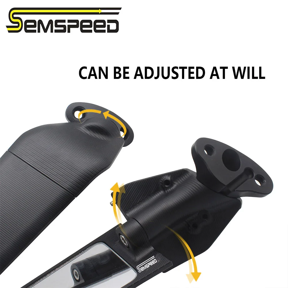 Левое правое модифицированное зеркало заднего вида для мотоцикла регулируемое