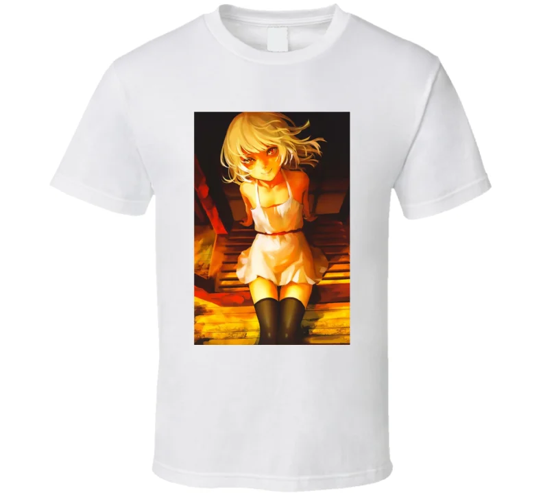 Мужская футболка Monogatari серии ханекава Anime.jpeg женская | одежда