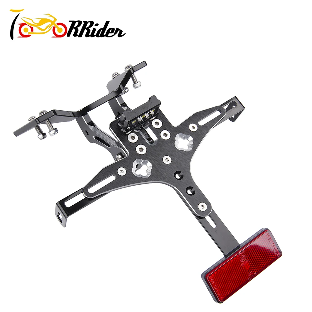 Держатель заднего номерного знака для мотоцикла лицензионный кронштейн рамка