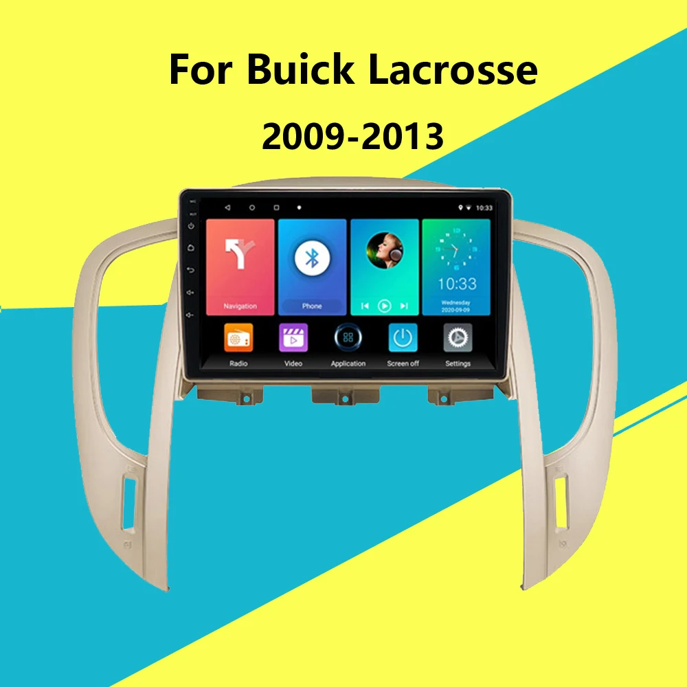 

Для Buick Lacrosse 2009-2013 2 Din автомобильное радио Android 8,1 9 дюймов сенсорный экран GPS навигация Мультимедиа плеер головное устройство