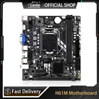 Материнская плата H61M LGA 1155 для Intel Core i7 i5 i3, десктопная плата DDR3, Материнская плата Intel, чип 1155 H61 с VGA HDMI USB2.0