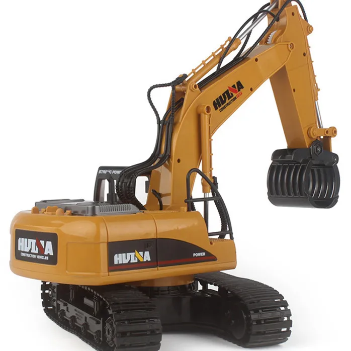 

2.4GHz 16CH 1:14 RC Alloy Log Grabbing Machine With Independent Arms RC Log Grabber 360 Degree Spin Tank Tread Trunk HUINA 1570