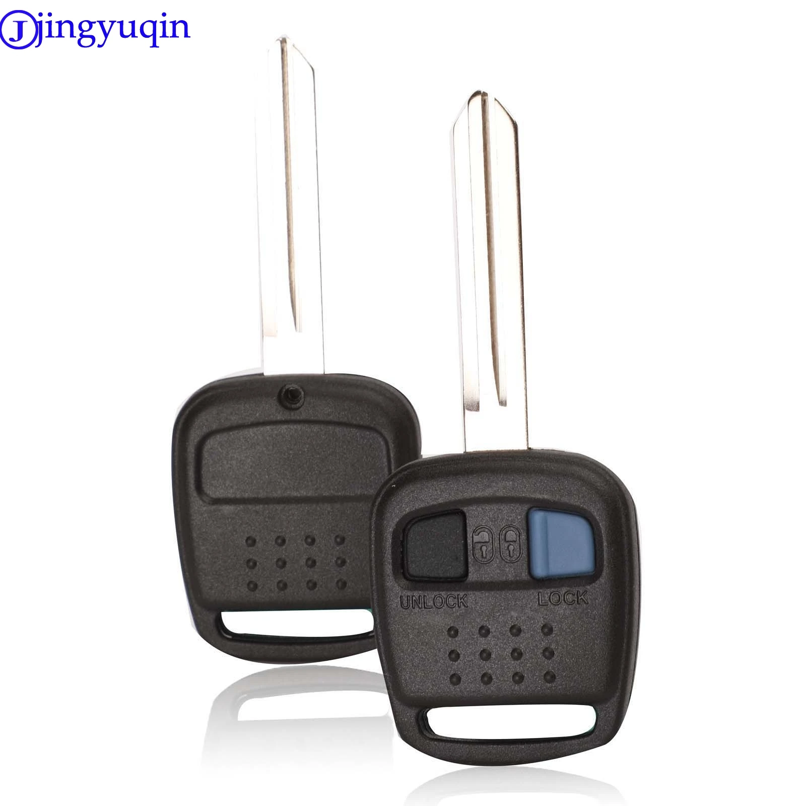 Чехол с двумя кнопками jingyuqin чехол для дистанционного ключа от машины Nissan Bluebird