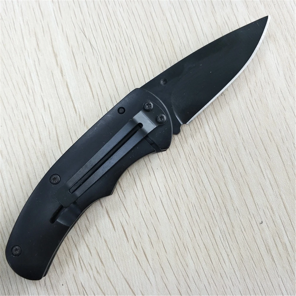 Тактический нож высокой твердости 5CR15MOV Лезвие сталь + деревянная ручка складной