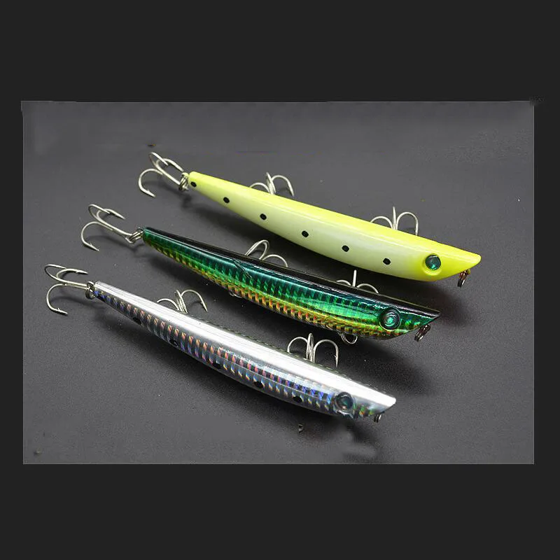 

12 см/18,5 г искусственный плавающий карандаш пресноводный Пластик для доставки прикорма и оснастки 3D глаза анти-коррозия бионические приманк...