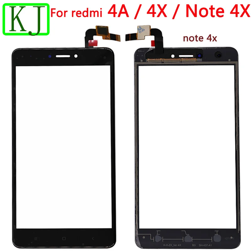 Для Xiao mi Red mi 4A 4X Note 4/Note 4X сенсорный экран сенсор стекло дигитайзер для Red mi 4X 4A Note4 Note4X сенсорная панель