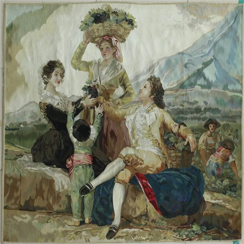 Гобелен Обюссон модный домашний декор Круглый квадратный гобелен мандала