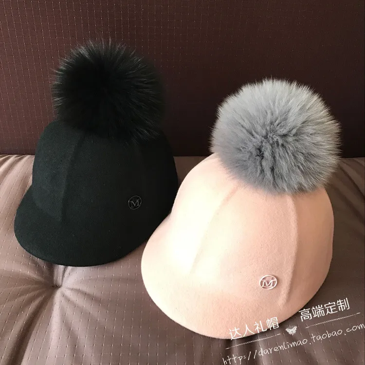 Шерсть ms course бейсболка Черная кепка конный спорт розовая Кепка шапка