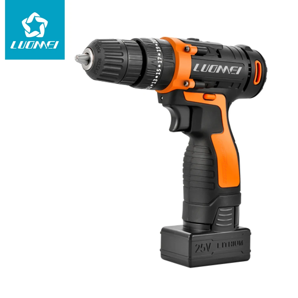

LUOMEI, алюминиевая крышка, 25В furadeira e parafusadeira com impacto bateria мульти инструмент для маникюра, broca diamantada силовые инструменты, ударная дрель