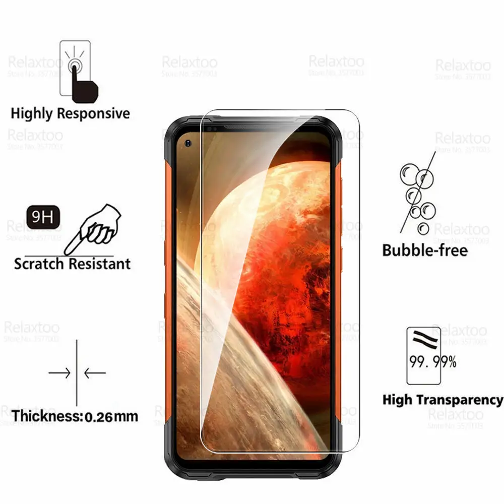 Закаленное стекло с полным покрытием Для DOOGEE S97 Pro Защитная пленка для экрана S97Pro S