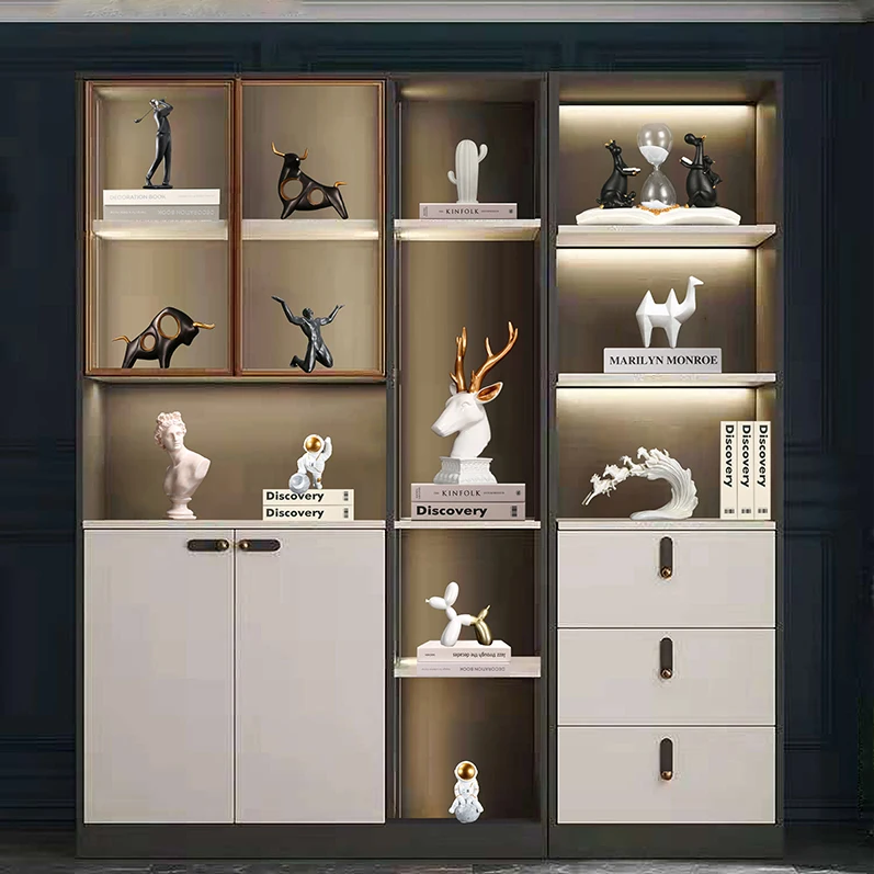 

Креативные минималистичные фигурки, домашний декор, европейские офисные аксессуары, фигурки, украшение для гостиной, декор для комнаты BC