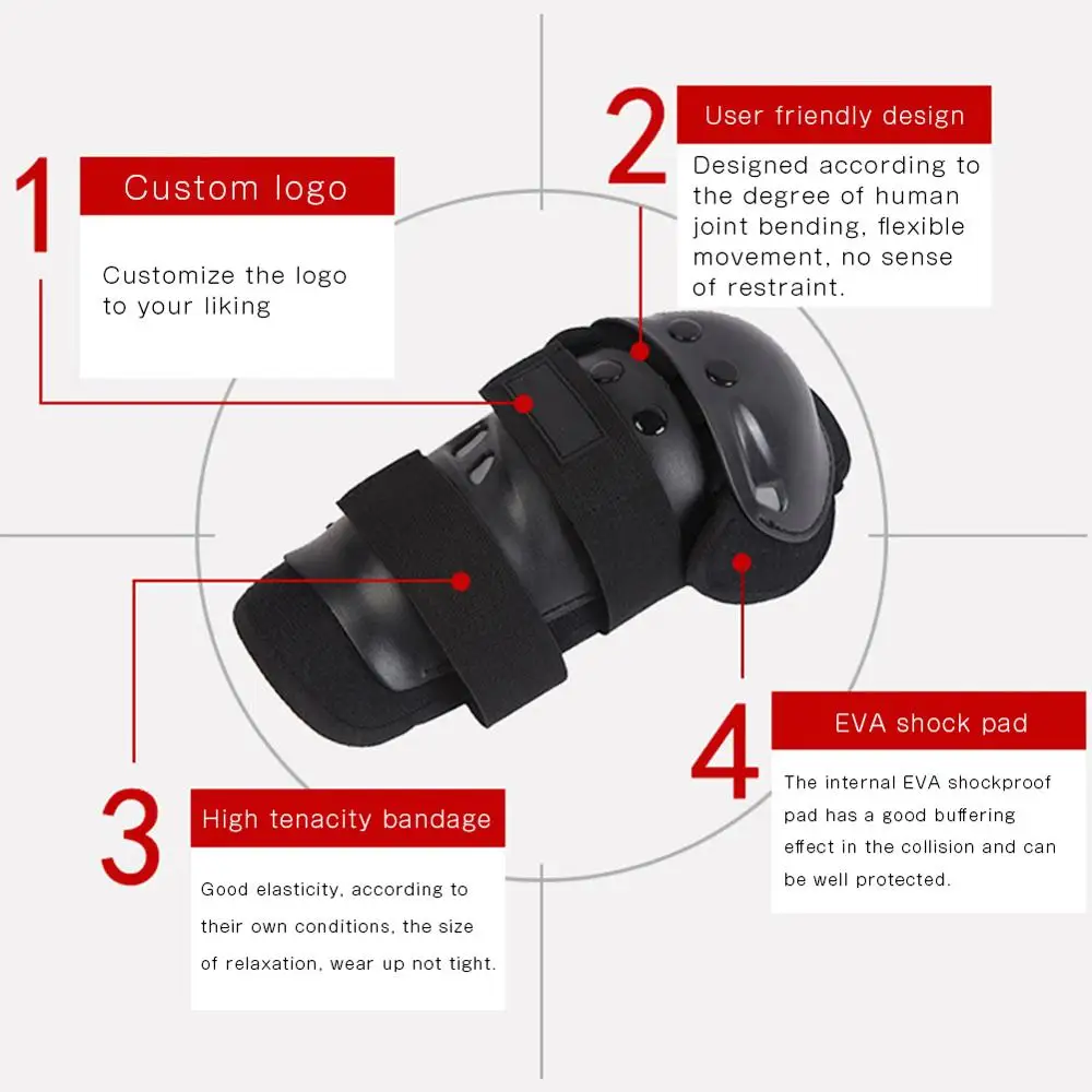 

2Pcs/set Motor Pad Kneepads Mountain Motorcycle Bike Bicycles Outdoor Sports Knee Pad