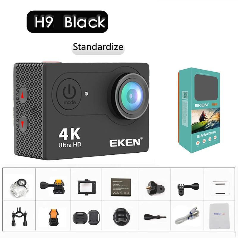 NEW 2021 H9/H9R Action Camera 4K Ultra HD 1080p/60fps Helmet Cam WiFi go Waterproof pro Sport 4k |