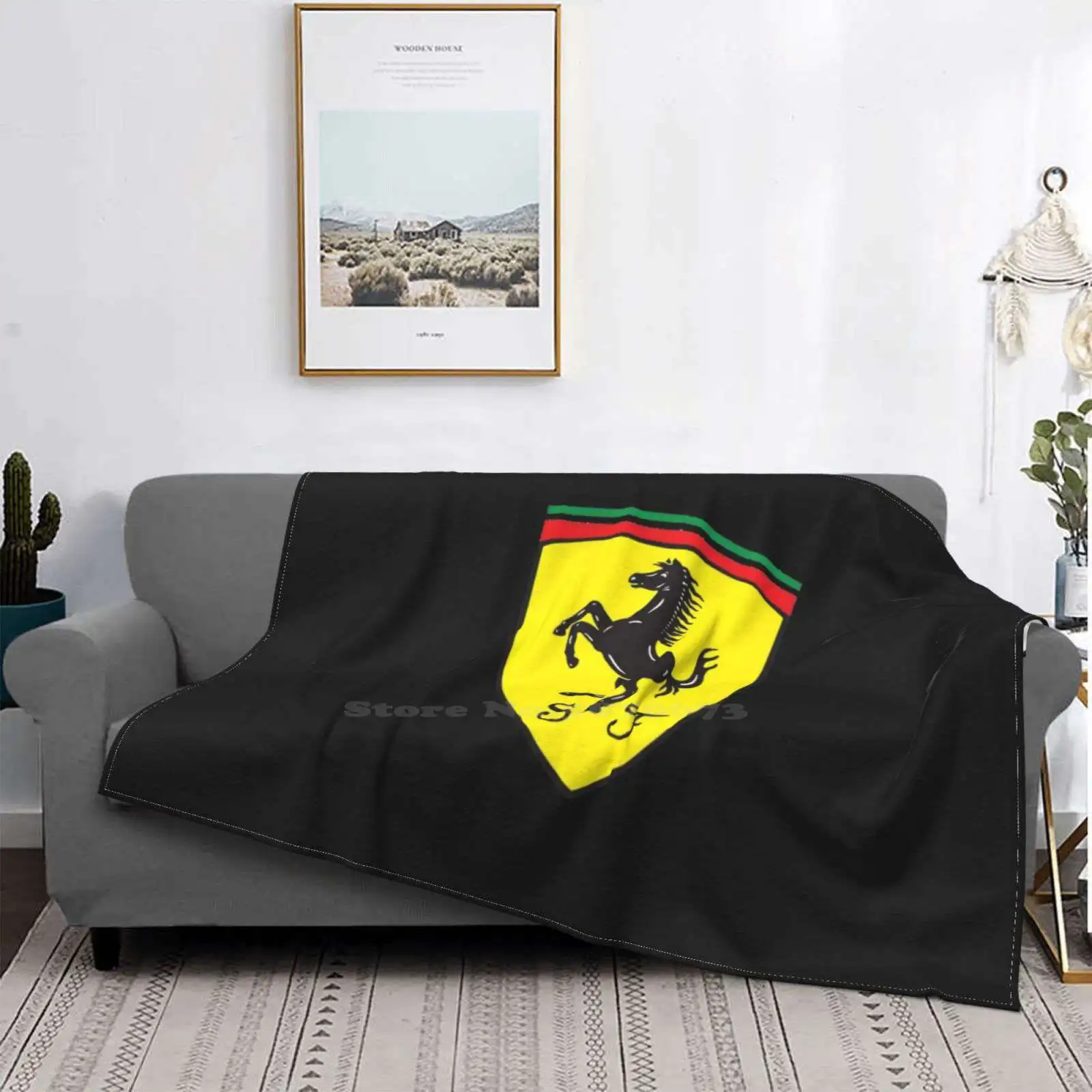 Новинка от Ferrari модное мягкое теплое одеяло с забавным рисунком животных |