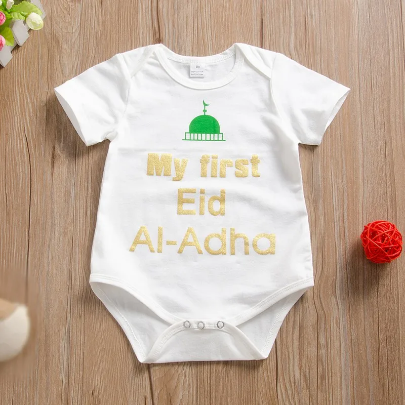 

Hot Sales Summer Newborn Baby Boys Baby Girls Jumpsuits Cute Soft Cotton Clothes Letter Print Short Sleeve Bodysuits