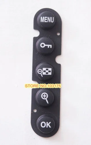 

For Nikon D700 D300 D300S Rear Back Cover Key Button Rubber Terminal OK Menu