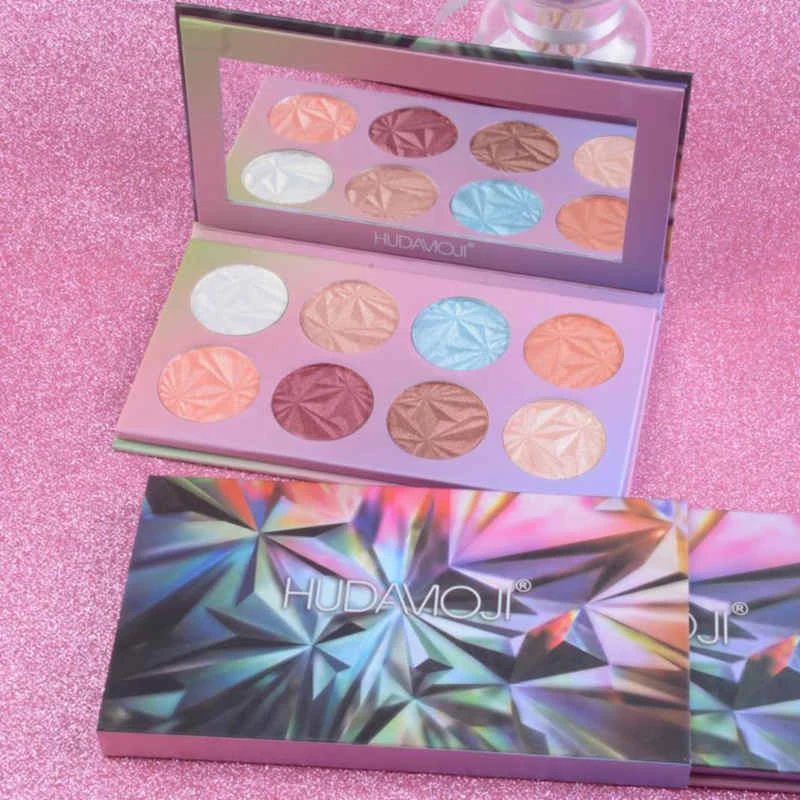 

8 Colors Matte Nude Palette Shimmer and Shine Eyeshadow Palette Matte Glitter Eyeshadow Palette Shiny Eye Shadow Eye Pigments