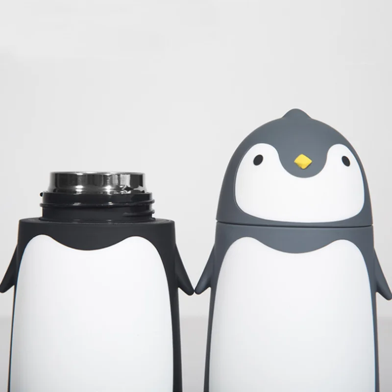 

Stainless Steel Thermos Mug With Fashion Cartoon Style Hot Selling Vacuum Cup Portable for Baymax,Penguin,Totoro