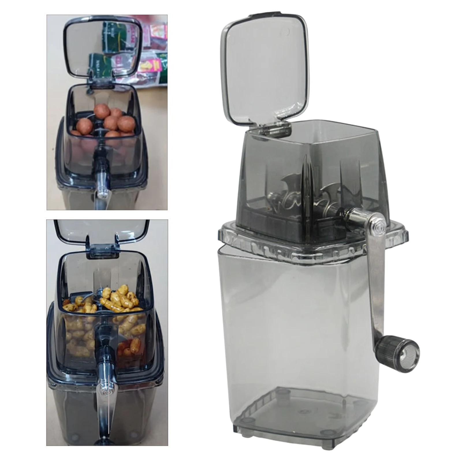 Компактный Карп Рыбалка бойлов приманки дробилка Groundbait шлифовальная машина для