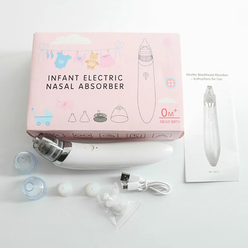 Детский носовой аспиратор для новорожденных носоочиститель назальный пылесос