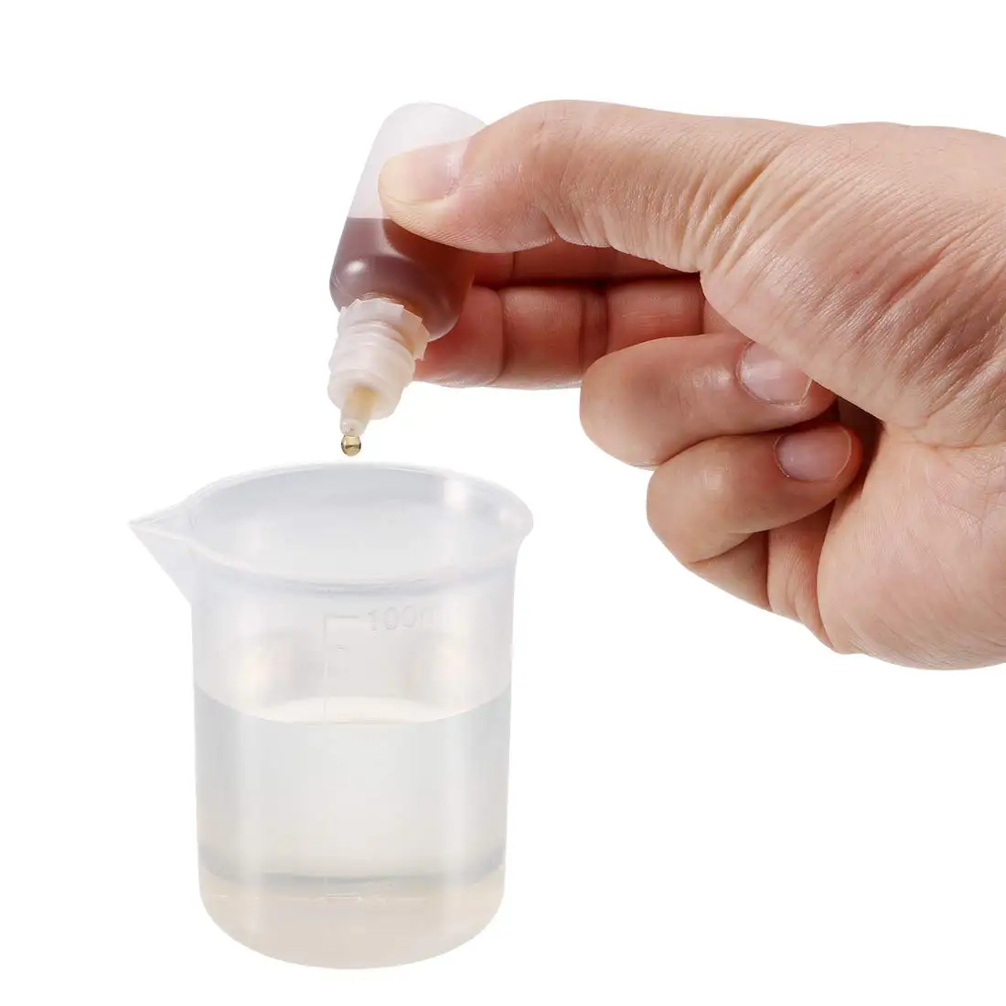 50pcs 5m/10ml/20ml/30ml/50ml/100ml Plastic Eliquid Dropper Bottles Vape juice Bottle with Childproof Cap with10 Funnels | Красота и