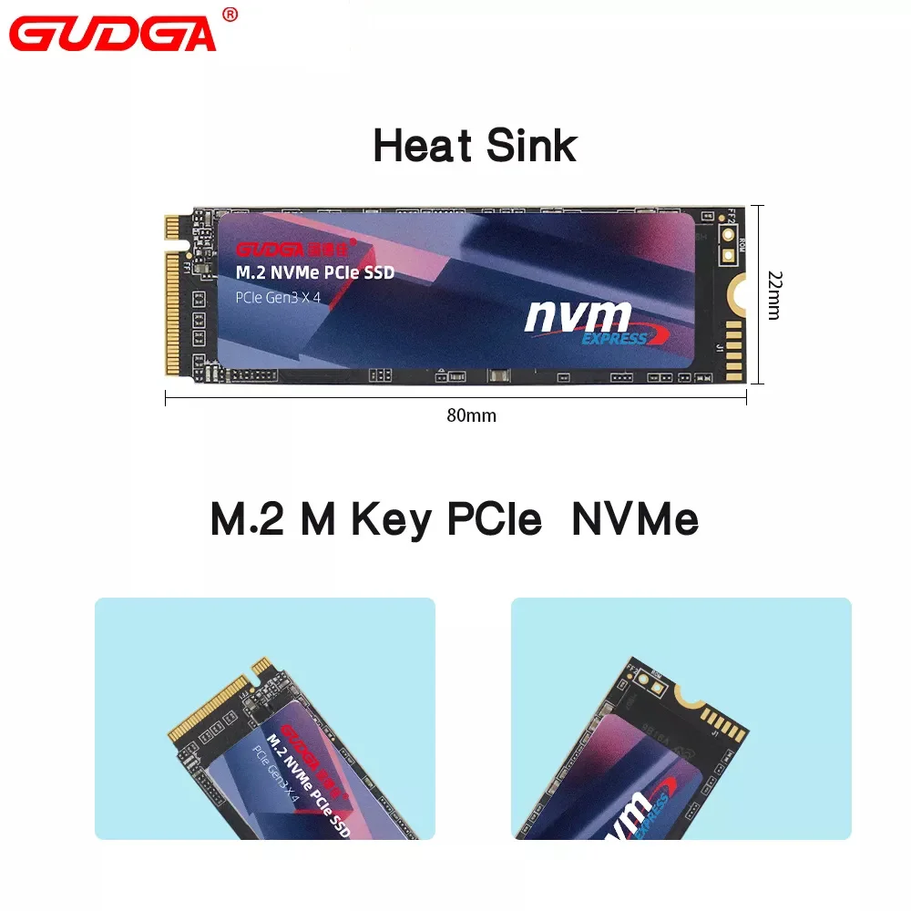 GUDGA M.2 SSD 128 ГБ 256 512 ТБ жесткий диск M2 ssd nmve m2 NVMe pcie внутренний для ноутбука и