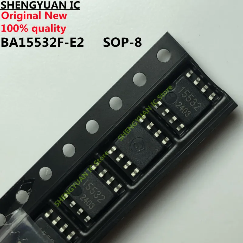 

10pcs/lot BA15532F-E2 15532 SOP-8 BA15532F BA15532 Low Noise Operational Amplifier 100% new imported original 100% quality