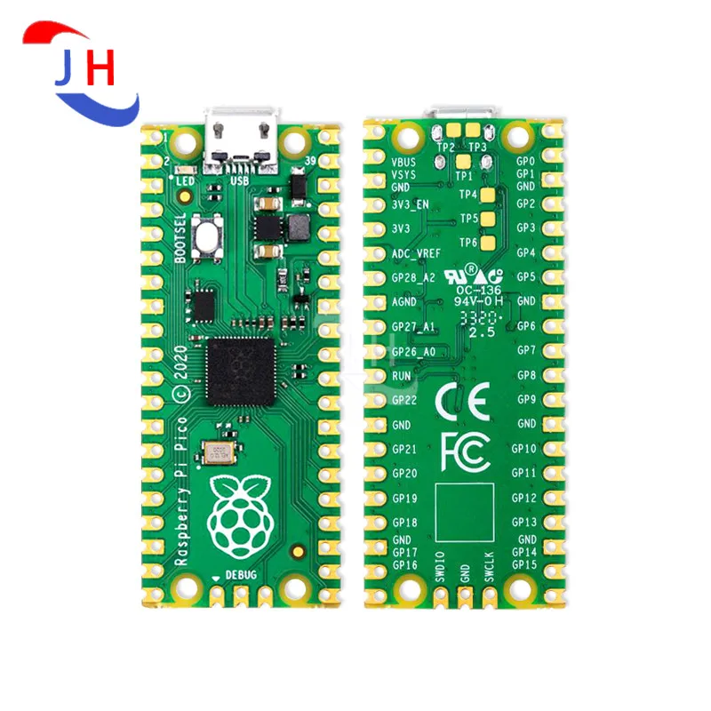 

1PCS Pico Board RP2040 Dual-Core 264KB ARM Low-Power Microcomputers High-Performance Cortex-M0+ Processor Mciro Python Support