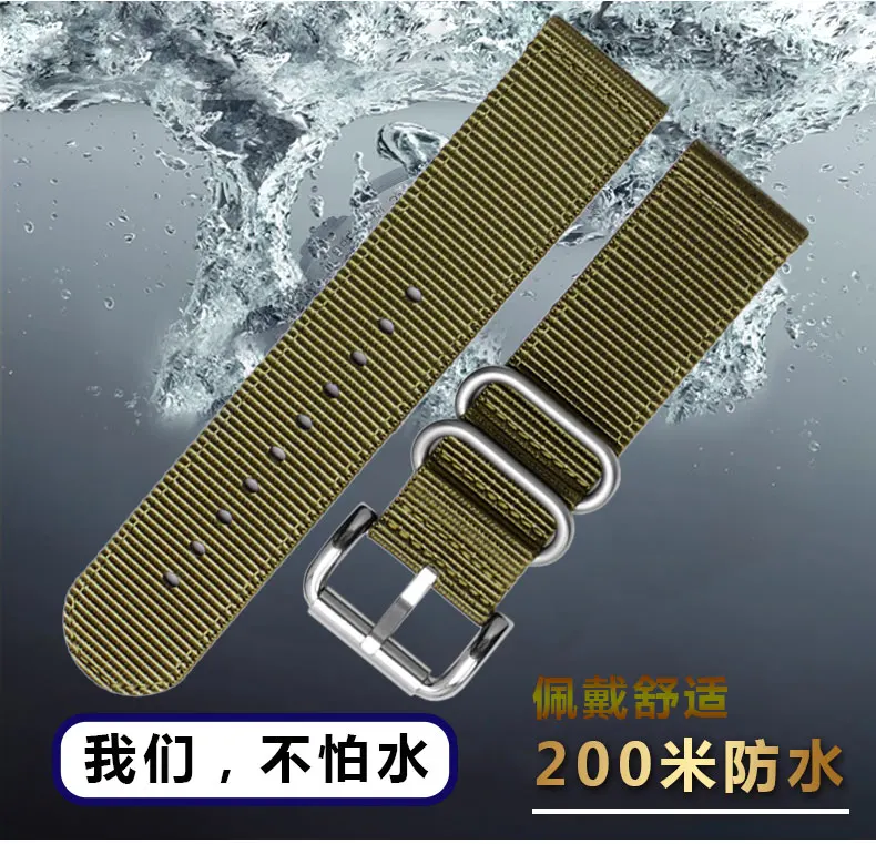 Для Casio нейлон холст часы с PRG-600YB/PRG-650/GA-2000 мужские спортивные часы цепь