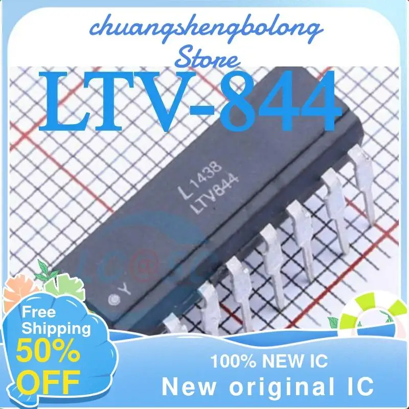 

10-200PCS LTV-844 DIP New original IC
