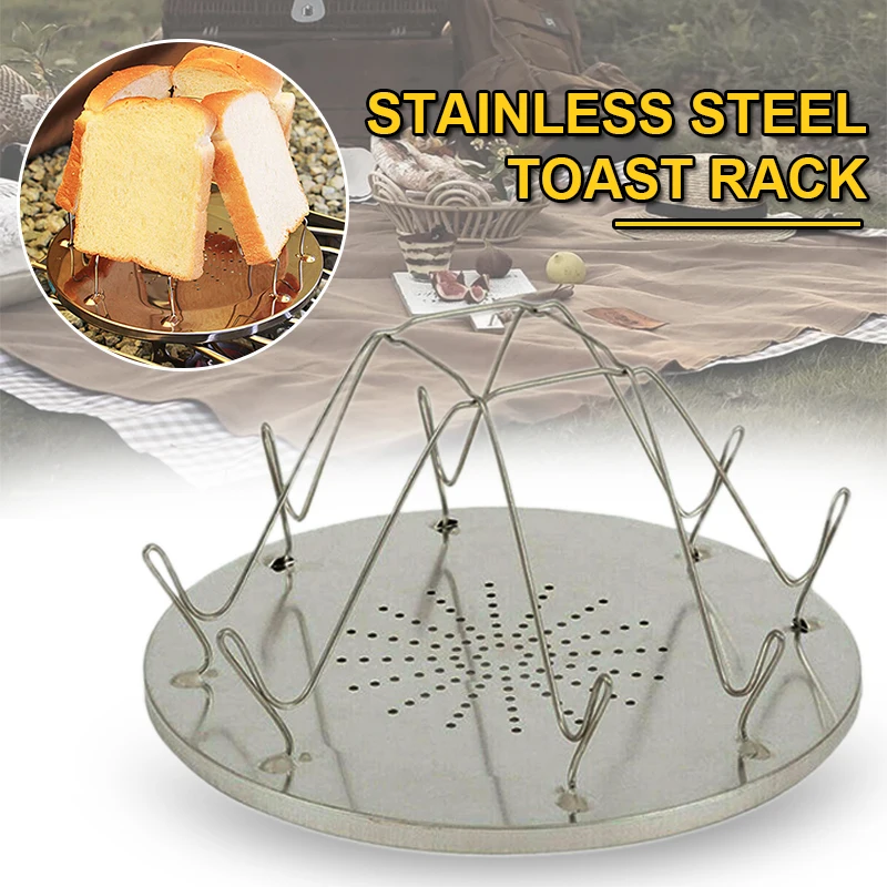 4 ломтика тостерная стойка креативная для тостов гриль газовые плиты плита из