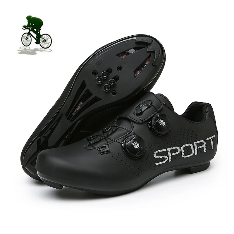 

2021 Cycling MTB Sneakers Men Sports Route Road Bike Shoes Flat Racing Sneakers Women Self-Locking Cleat Mountain Bicycle Shoes