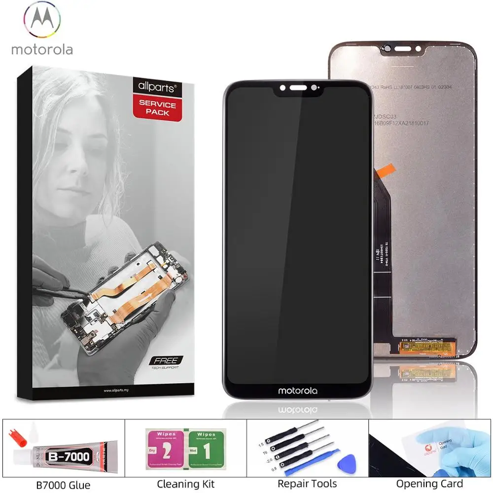 Оригинальный дисплей для Motorola Moto G7 мощный ЖК-дисплей с сенсорным экраном