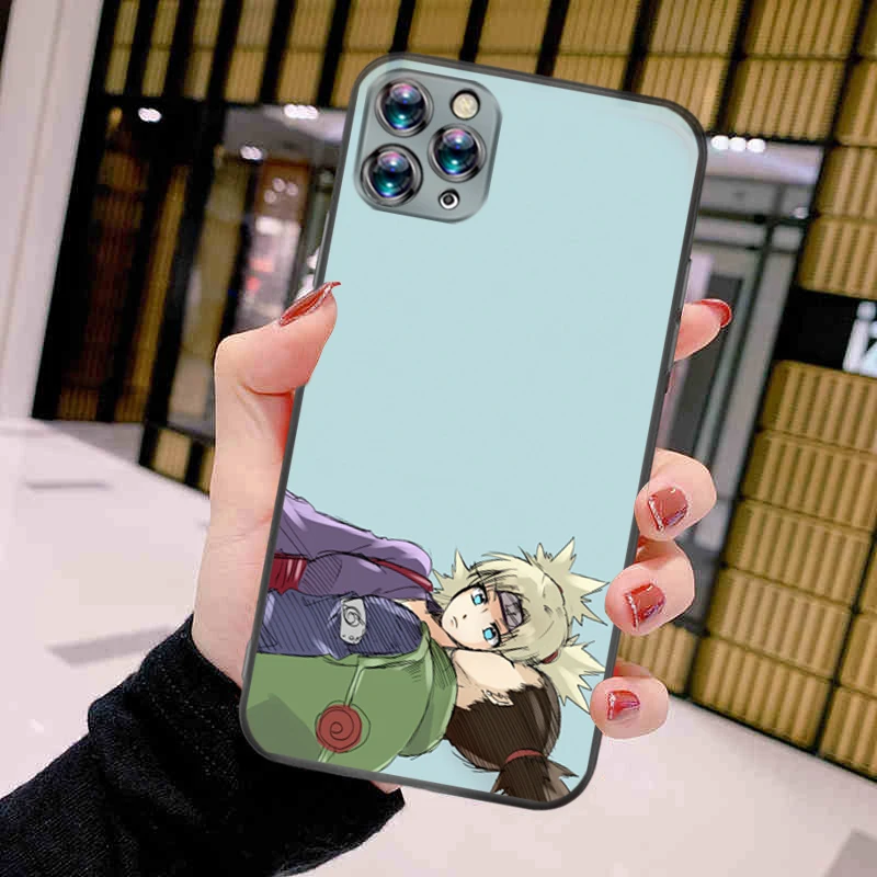 

N-Naruto Kakashi Sasuked Gaara Phone Case For iPhone 11 12 Pro XS MAX 8 7 6 6S Plus X 2020 XR Mini Shockproof Full Protection