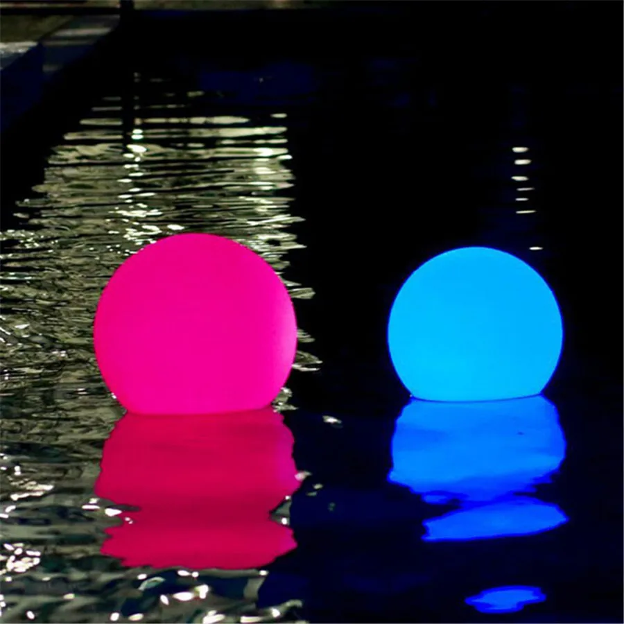 

Remote Control Outdoor LED Garden Lights Lighting Ball illuminated Globe Lawn Lamp Swimming Pool Wedding Party Holiday Decor