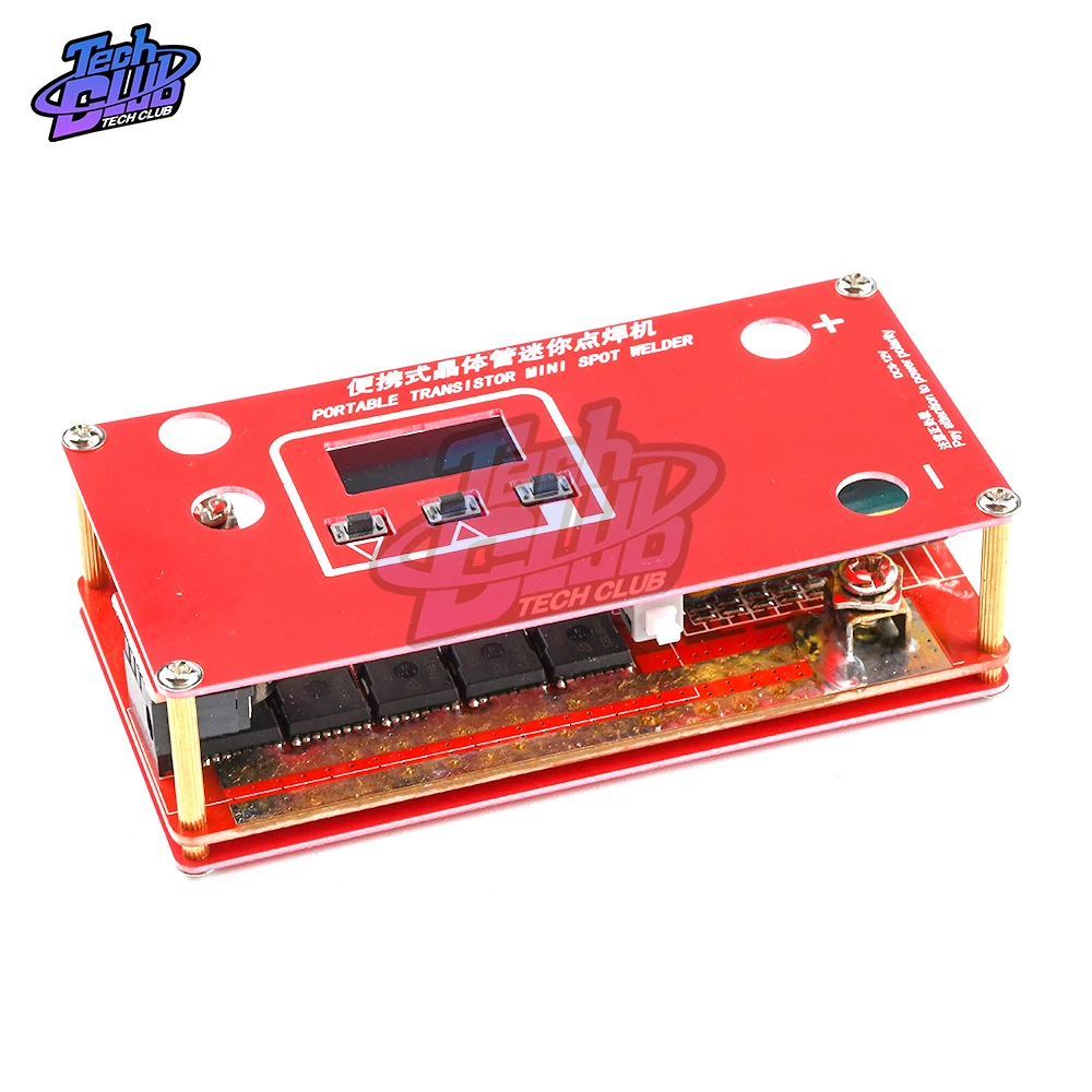 Портативный Аппарат точечной сварки 12 В постоянного тока транзистор с ЖК