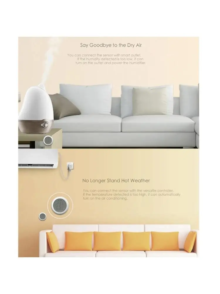 

Wifi Wireless Temperature Heat Detector Smart Control Application Home Temperatu