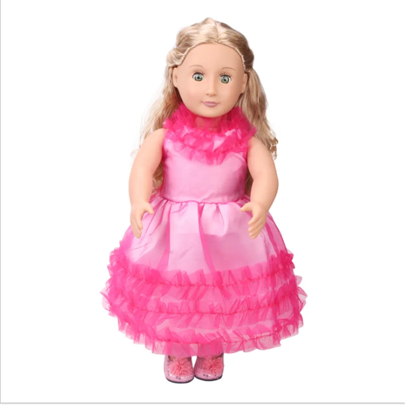 Кукольная одежда американский размер 18 дюймов 43 см для новорожденных девочек