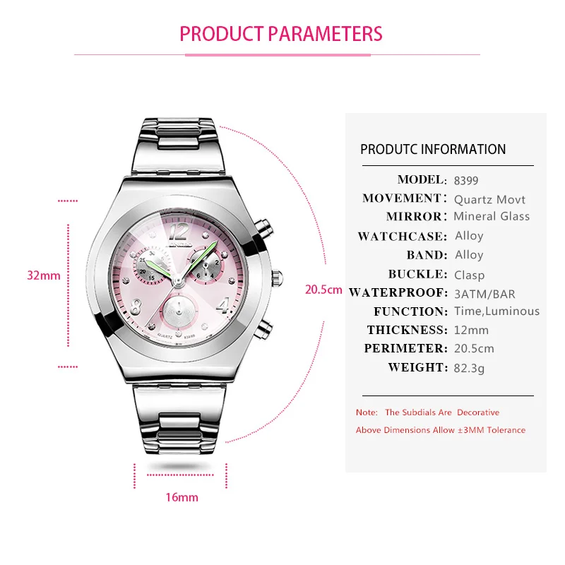 

2021 New Fasion Brand Women Dress Quartz Wrist Watches Ladies Famous Luxury Brand Quartz-watch Relogio Feminino Montre Femme
