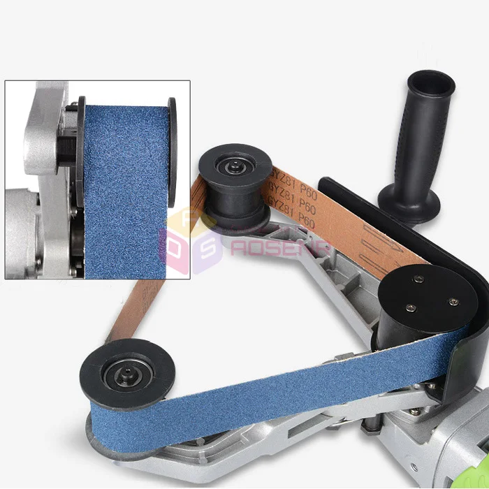 110V/220V труба ленточные шлифовальные машины для чистки Нержавеющая сталь трубка