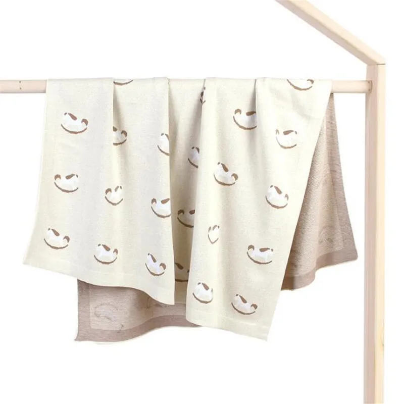 Муслиновое хлопковое детское одеяло для пеленания 80*100 см зимнее новорожденных |