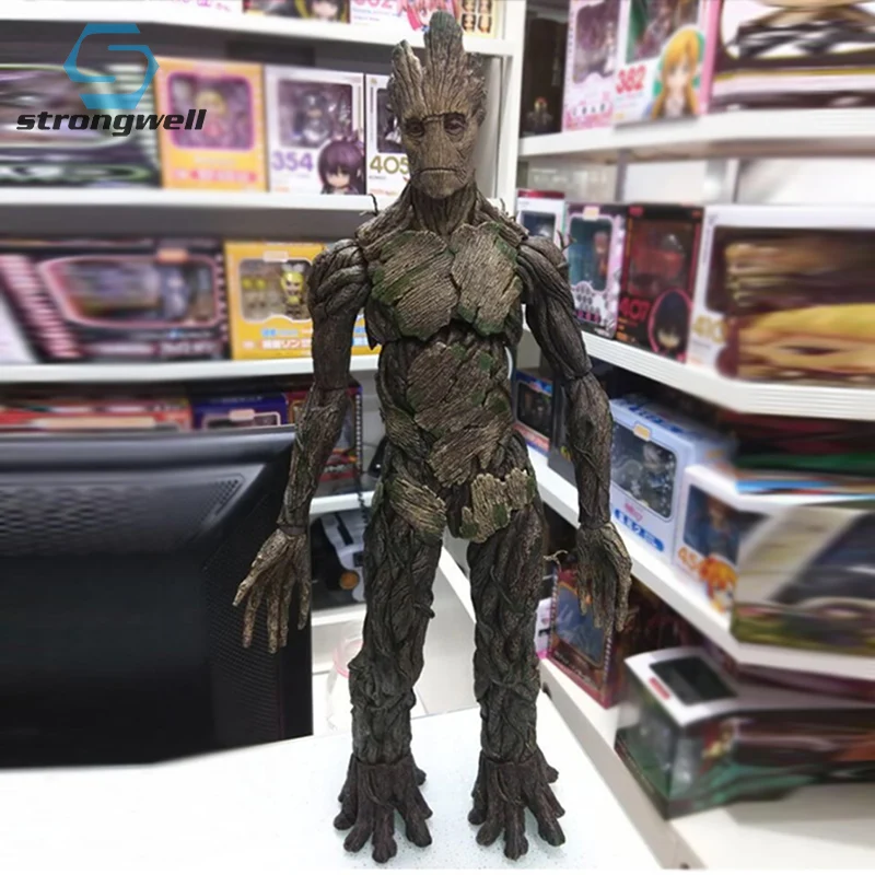 Strongwell взрослый Грут фигурка большое дерево фигурка мужчины Marvel стражи кукла Грут галактика Мстители украшения Декор Детская игрушка