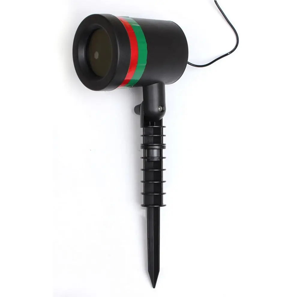 Наружный садовый светильник с эффектом сцены движущийся лазерный проектор