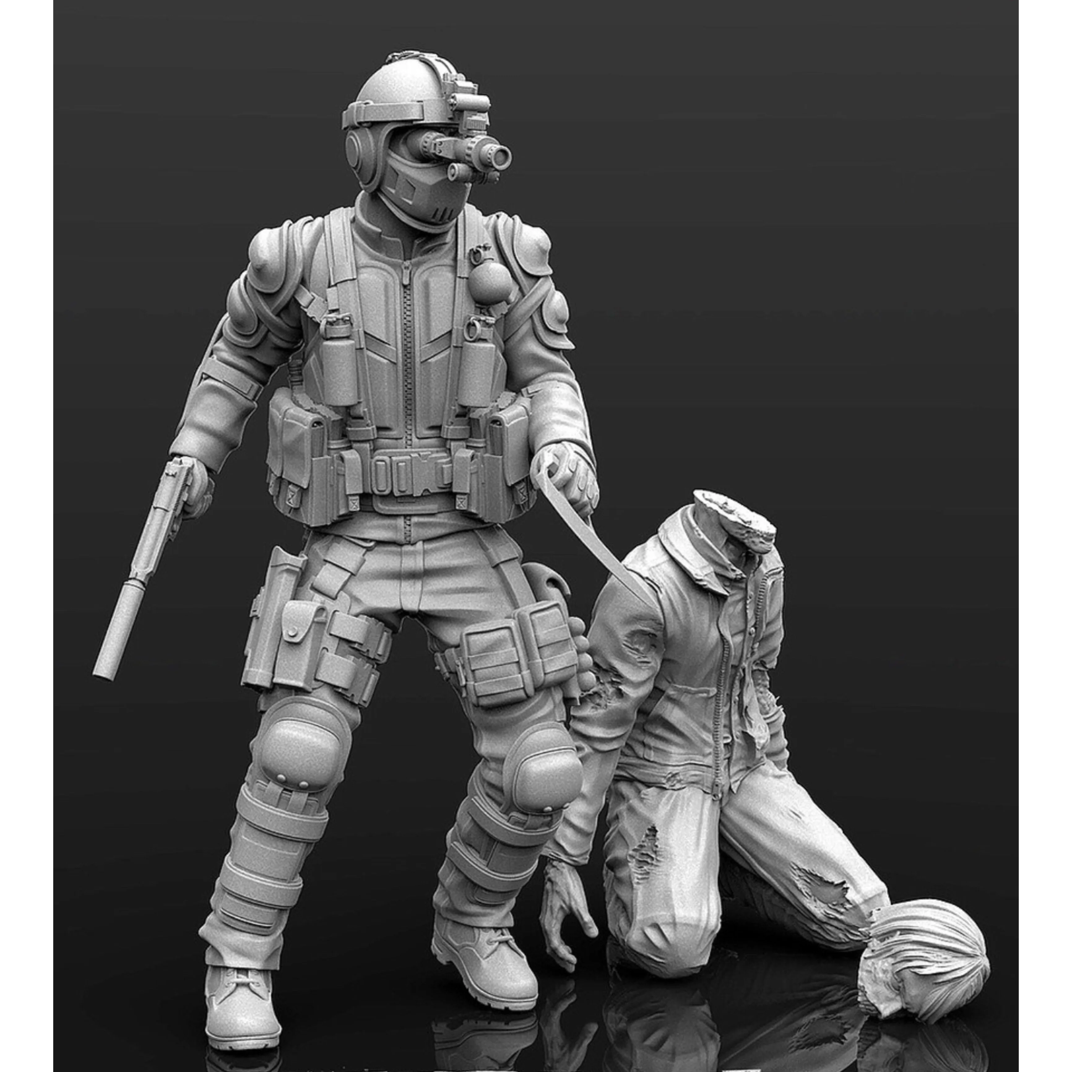 

1/35 фигурка модели из смолы GK, несобранный и Неокрашенный комплект
