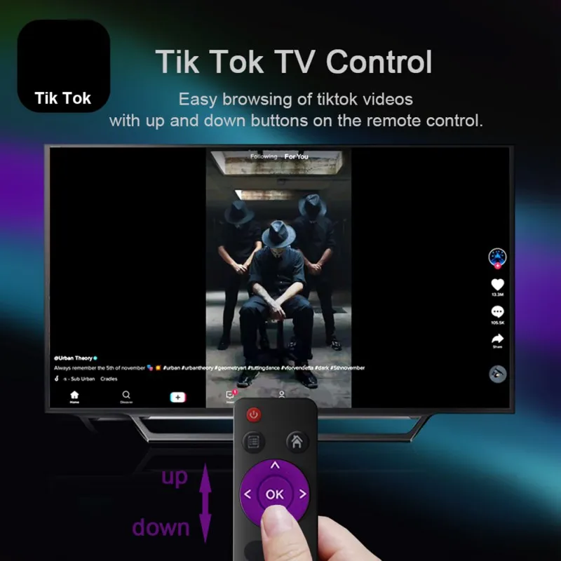 2021 H96 мини V8 RK3228A 2 Гб оперативной памяти 16 встроенной смарт-ТВ Box Android 10 0 4K для Youtube