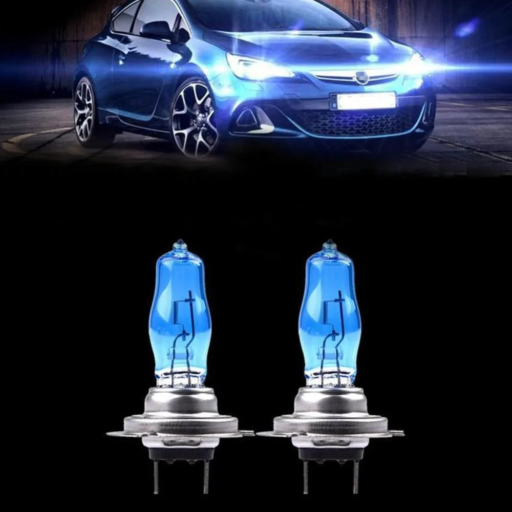 Авто галогенная лампа 55 Вт 100 H1 H3 H4 H7 H15 авто галогенная Грушевый Nebel Lichter 12V 6000K 3000K Scheinwerfer лампе