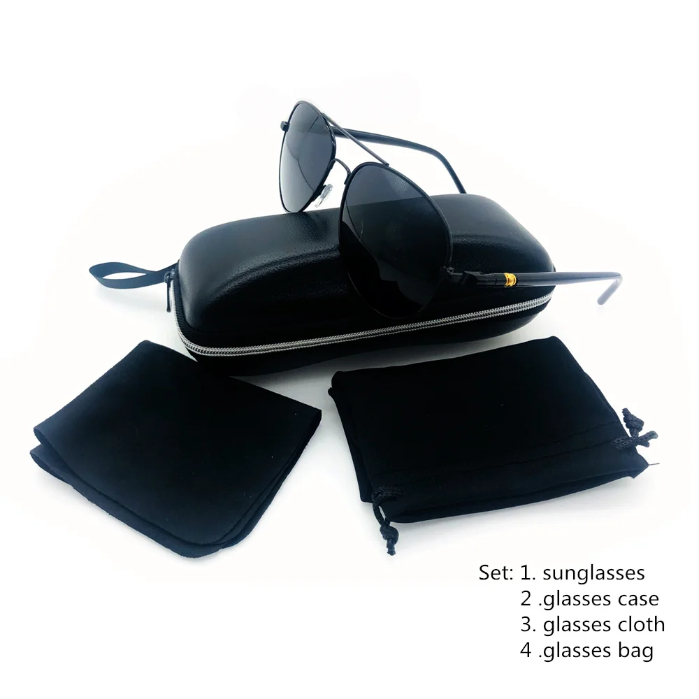 1-BlackGray MuseLife, модные поляризационные солнцезащитные очки для вождения, мужские, классические, Ретро стиль, поляризационные, фирменный дизайн, мужские солнцезащитные очки для вождения - Цвет линз: 1-BlackGray