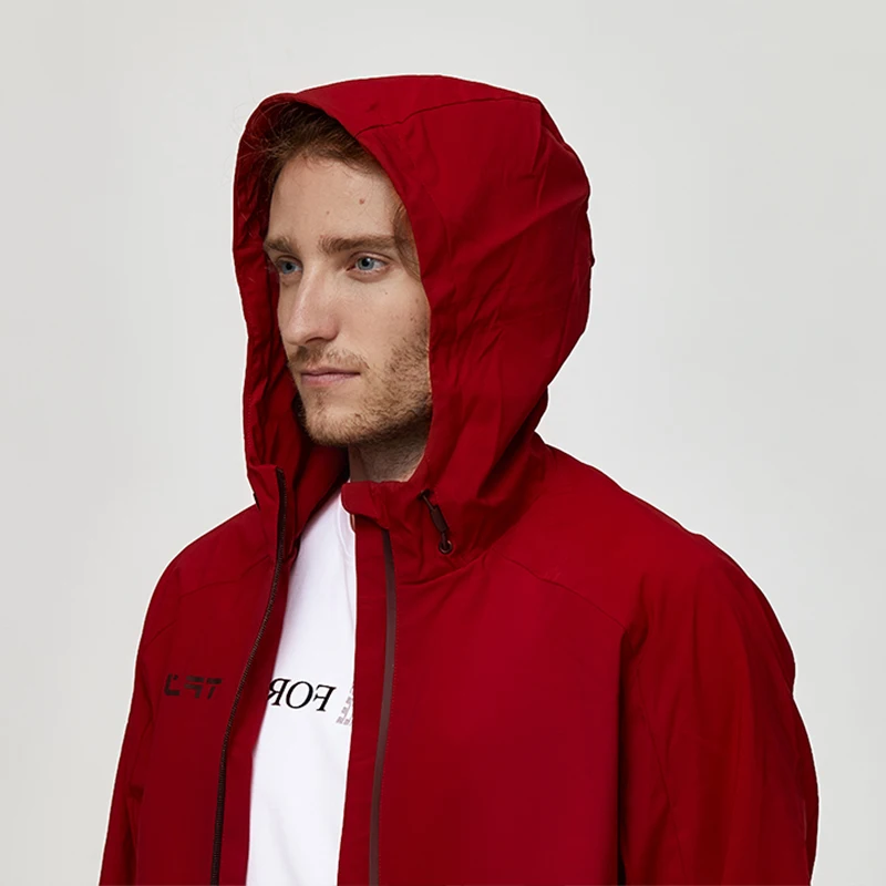 Сила тигра 2019 мужские Весенние куртки с капюшоном Повседневная ветровка мода