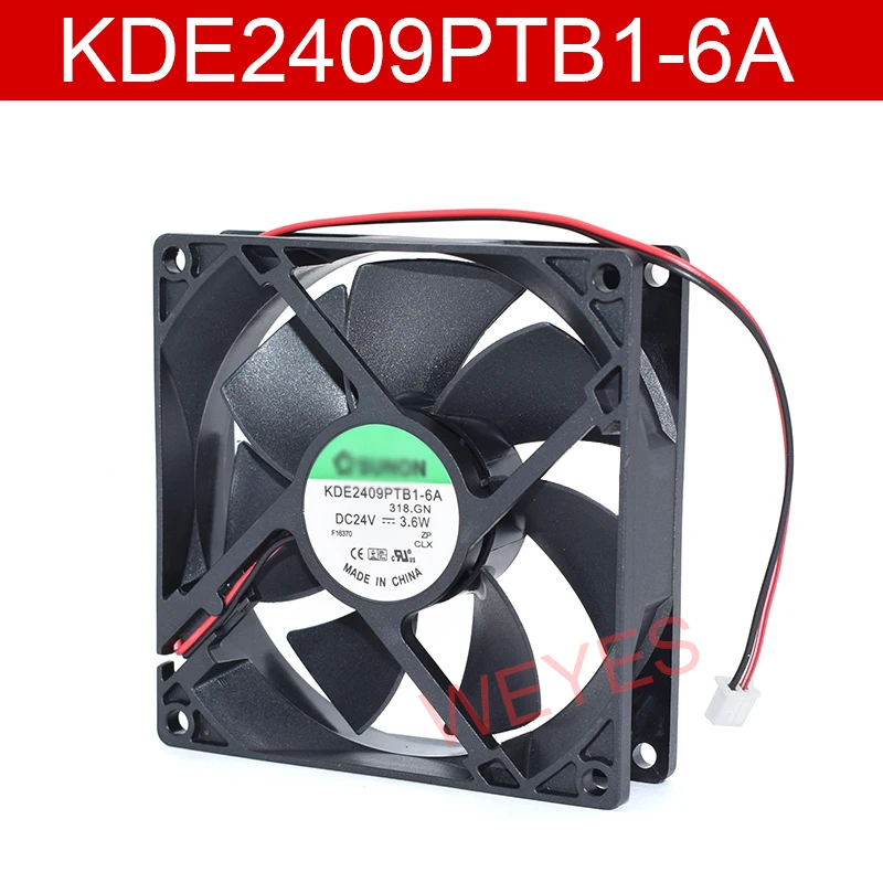 Подлинная Новый KDE2409PTB1 6A 420 2.2KW 9025 9 см DC24V 3 6 Вт вентилятор преобразователя|Кулеры и