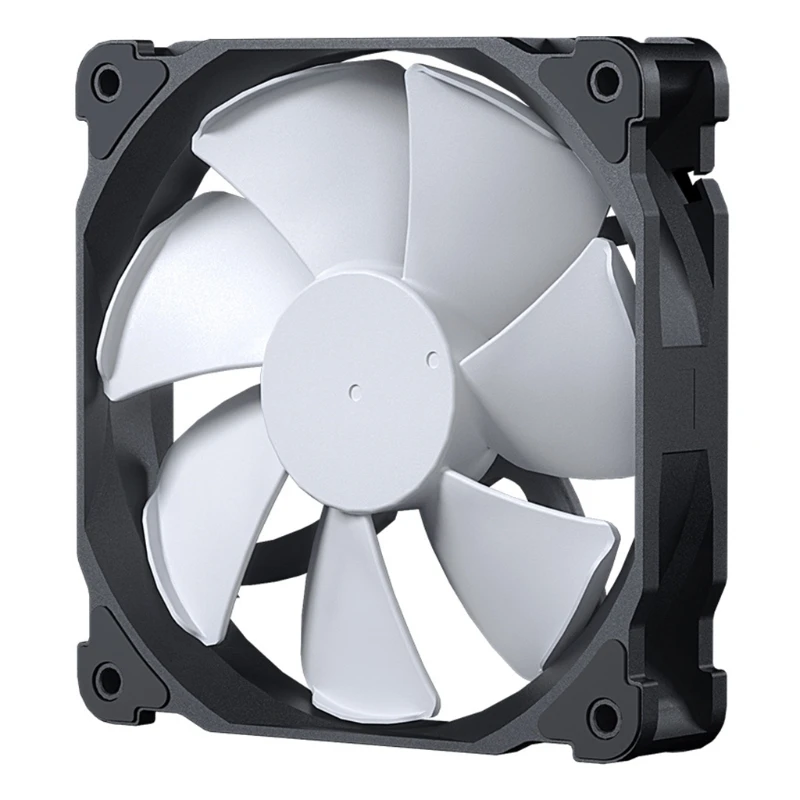 

Phanteks PWM Fan Silence Chassis Radiator 500-2200RPM Seven-Blade High Static Pressure CPU Cooler Black White 120/140mm